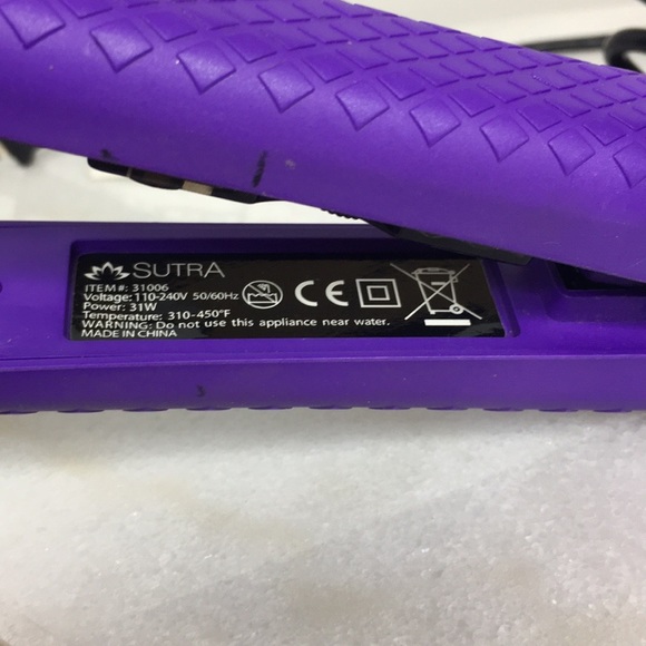 Sutra Flat Iron 1” Cersmic Hair Straightener - Picture 2 of 4